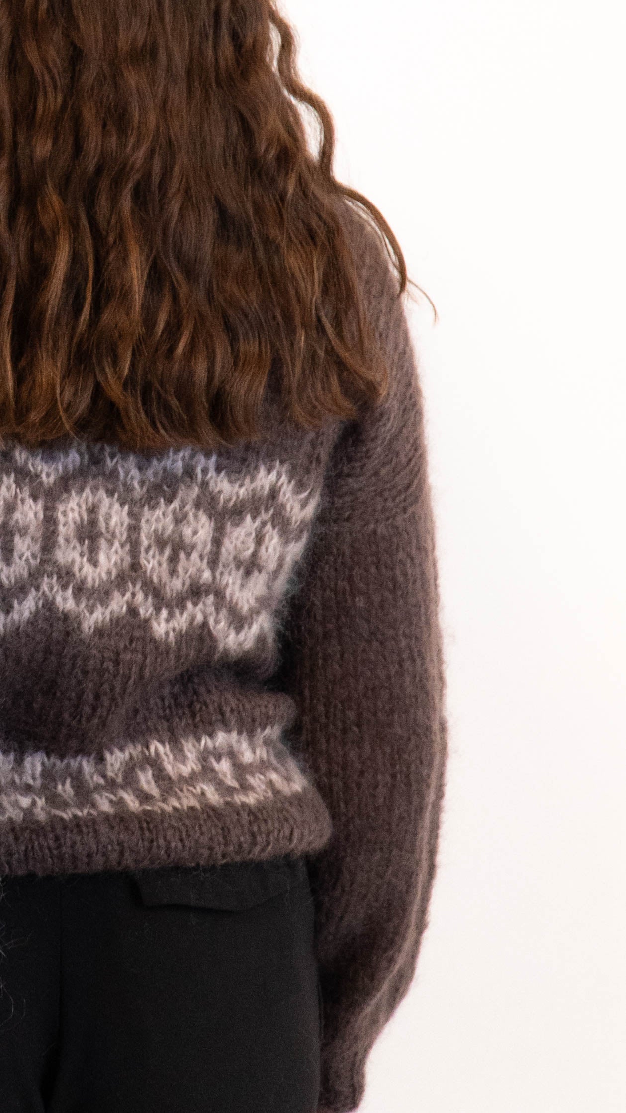 Brun sweater