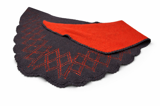 Sjal til færøsk national tøj